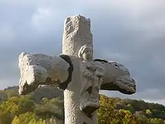 Croix sur la presqu'île.