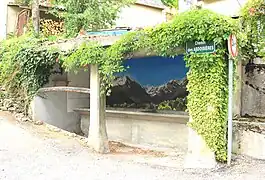 Le lavoir de Pouchergues.