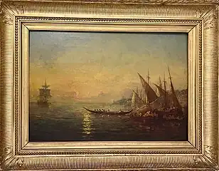 Le Bosphore à Constantinople, localisation inconnue.