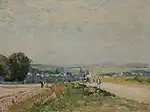 Sisley - Le Chemin de Montbuisson à Louveciennes.