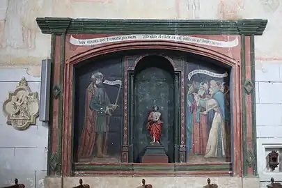 Retable de la passion et l'Ecce Homo fin du 16e ?