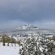 Le Lizieux sous la neige