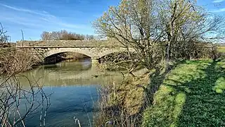 L'Angillon au pont du Pasquier.