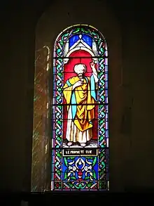 Vitrail de l'église de Champlin