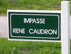 Impasse René-Caudron au Touquet-Paris-Plage.