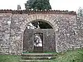 Entrée du vieux cimetière.