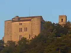 Le château (châtelas) de Saint-Thomé