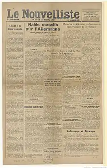 Faux Nouvelliste, p.&nbsp;1.