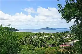 Panorama des hauteurs de Dembéni.