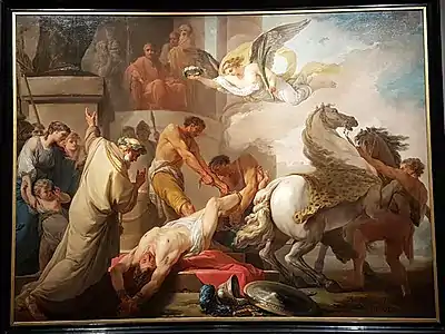 Le Martyre de saint Hippolyte (1762), primatiale Saint-Jean de Lyon.