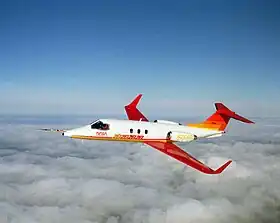 Learjet 28 appartenant à la NASA