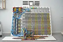Illustration d’une réalisation de machine de Turing en Lego créée pour l’année Turing