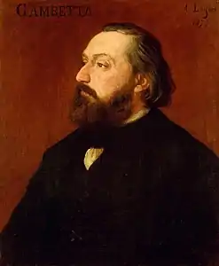Portrait de Léon Gambetta (1875), Paris, musée d'Orsay.