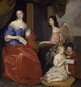 Louise de La Vallière et ses enfantsMusée des beaux-arts de Rennes.