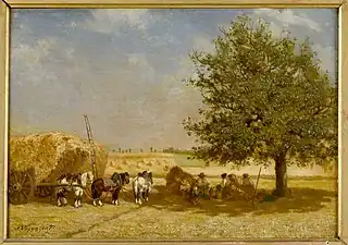 Les Moissonneurs, avant 1859, musée des Beaux-Arts de Reims.