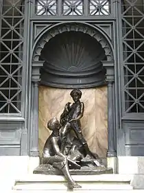 Les Petits baigneurs (fontaine centrale) - Alfred Laliberté