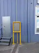 L'exutoire de grisou du puits no&nbsp;5.