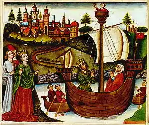 miniature du Livre du Chevalier Zifar