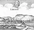 Château de Liebenau&nbsp;(de), Matthäus Merian 1655