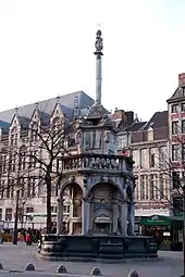 Fontaine des Trois Grâces, 1697, Liège, Belgique