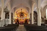 Intérieur de l'église.