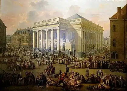 La Braderie (1799-1800), Lille, musée de l'Hospice Comtesse.