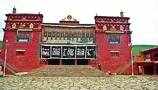 Le monastère en 2009.