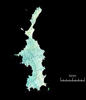 Image satellide de Lobos de Tierra