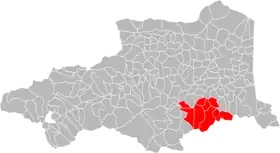 Localisation de Communauté de communes du Vallespir
