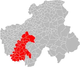 Localisation de Grand Annecy