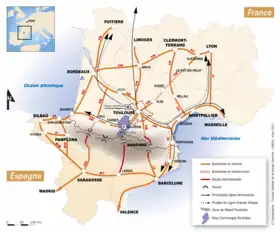 Localisation de Pays Comminges Pyrénées