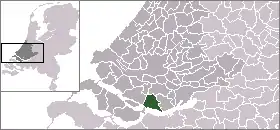 Localisation de Cromstrijen