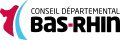 Logo du conseil départemental du Bas-Rhin de 2015 à 2018.