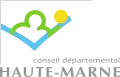 Logo de la Haute-Marne (conseil départemental) de 2015 à juillet 2018.