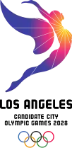 Logotype officiel de la candidature de la ville de Los Angeles.