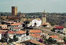 Vue sur le centre ville de Longroiva