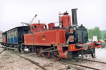 Locomotive 030 T no&nbsp;3032 « Rimaucourt ».