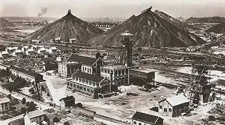 Le puits no&nbsp;19 est en cours de fonçage.