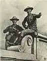 Lord Edward Cecil&nbsp;(en) et le colonel Baden-Powell lors de la seconde guerre des Boers
