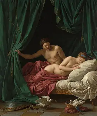 Vénus et Mars (1770), Los Angeles, Getty Center.