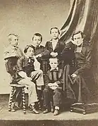 Louis Duchesne précepteur, photographié par Pierre Lanith Petit (1832-1909).