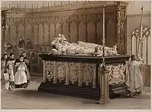 Monument funéraire d'Antoine Ier de Lalaing et d'Elisabeth de Culemborg, sculpté par Jehan Moné, dans l’église Sainte-Catherine de Hoogastraten.