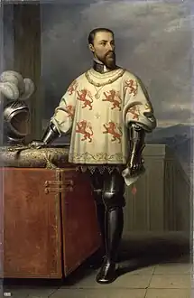 Louis de Luxembourg, comte de Saint-Paul, connétable de France en 1465, Musée de l'Histoire de France.