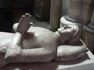 Gisant de Louis de Sancerre à la Basilique Saint-Denis