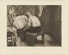 Louise Danse, Le géographe, Bibliothèque Royale de Belgique