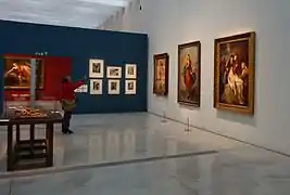 2e&nbsp;salle : L'Europe des cours.