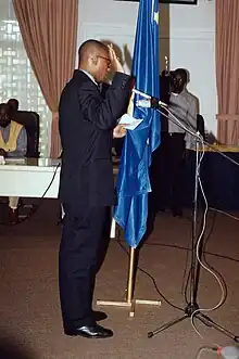 Claudel Lubaya prête serment