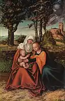 Madone et Ste Anne1516, Munich