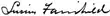 Signature de Lucius Fairchild