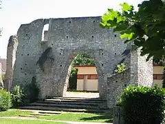 Ruines du moulin de Roziau, XVe&nbsp;siècle, Lunery.